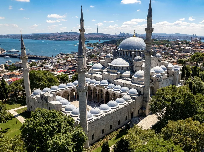 La mosquée Süleymaniye — un chef-d'œuvre de Sinan à Istanbul